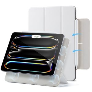 iPad Pro 13  (2024) Rebound Magnetic Case - Brilliant White