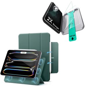 iPad Pro 13  (2025) Rebound Protection Bundle - Forest Green