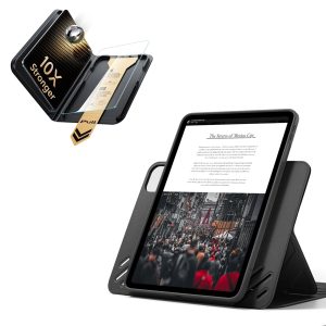 iPad Pro 13 (M5) 2025 Bundle Shift Magnetic Case & Armorite Pro Screen Protector With UltraFit Tray - Black