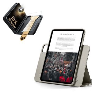 iPad Pro 13 (M5) 2025 Bundle Shift Magnetic Case & Armorite Pro Screen Protector With UltraFit Tray - Titanium
