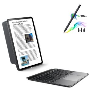 iPad Pro 13 (M5) 2025 Shift Keyboard Case (Detachable) With Digital Pencil Bundle   - US Layout Dark Gray With Dark Silver Pencil