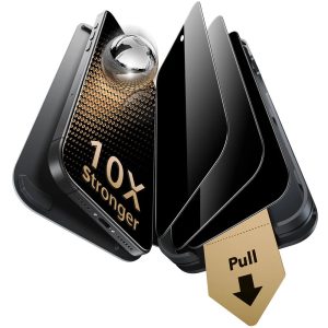 iPhone 16 / 15 UltraFit Armorite Pro Privacy Screen Protector - 3 Pack