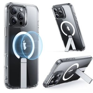 iPhone 16 Pro Boost Flickstand Case (HaloLock) - Clear