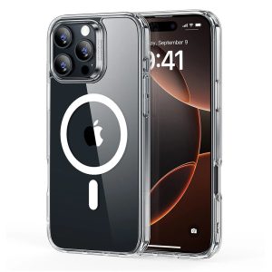 iPhone 16 Pro Classic Hybrid Case (HaloLock) - Clear