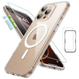 iPhone 16 Pro Max Classic Pro Case (HaloLock) Set - Clear