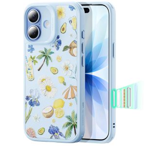 iPhone 17 Classic Hybrid Magnetic Case (Camera Control) - Tropical Paradise