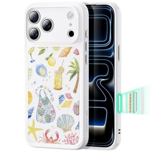 iPhone 17 Pro Classic Hybrid Magnetic Case (Camera Control) - Coastal Summer