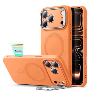 iPhone 17 Pro Cloud Soft Magnetic Case (Camera Control. Stash Stand) - Orange