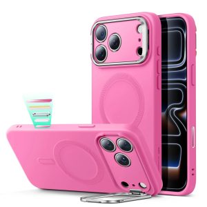 iPhone 17 Pro Cloud Soft Magnetic Case (Camera Control. Stash Stand) - Rosy Pink