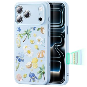 iPhone 17 Pro Max Classic Hybrid Magnetic Case (Camera Control) - Tropical Paradise