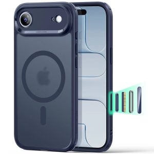 iPhone Air Classic Hybrid Magnetic Case (Camera Control) - Frosted Blue