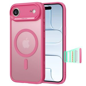 iPhone Air Classic Hybrid Magnetic Case (Camera Control) - Frosted Pink