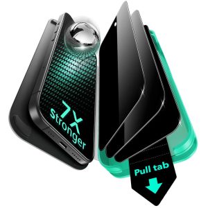 iPhone 15 Pro UltraFit Armorite Privacy Screen Protector - 3 Pack
