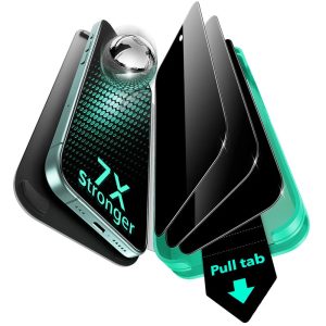 iPhone 16/15 UltraFit Armorite Privacy Screen Protector - 3 Pack