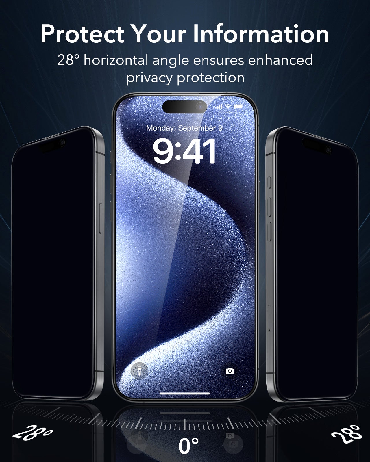 iPhone 15 Pro Max UltraFit Armorite Privacy Screen Protector - 3 Pack - Image 3