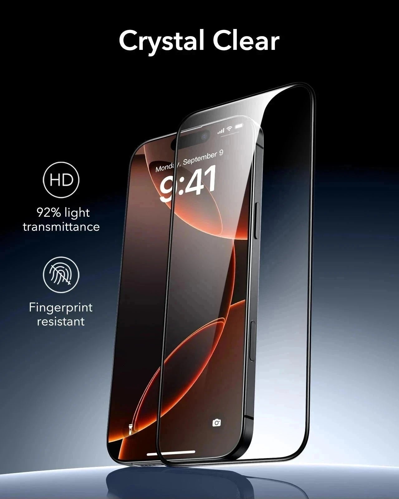 iPhone 16 Pro Max Classic Hybrid Magnetic Case (Camera Control) & Screen Protection Bundle - Clear - Image 14