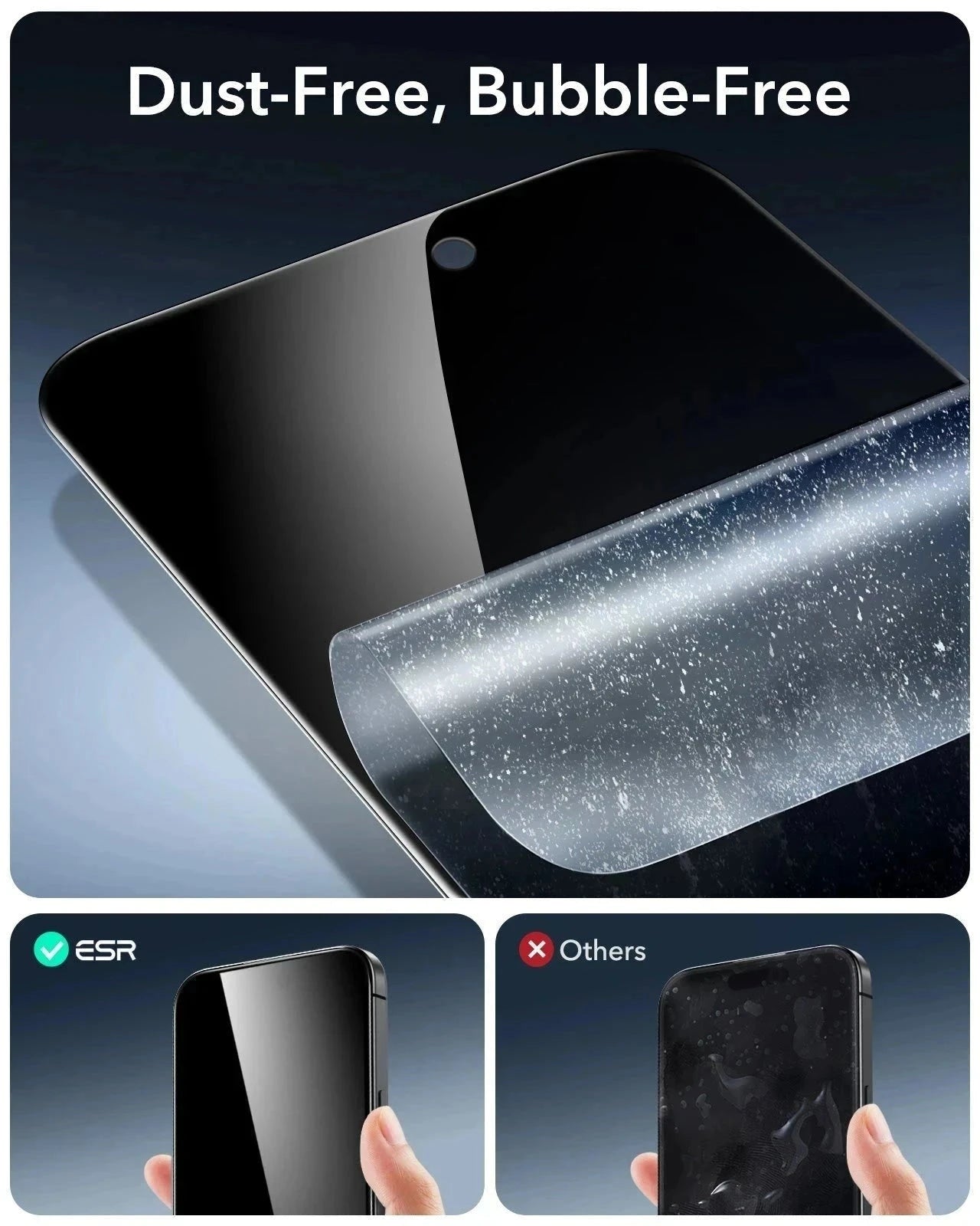 iPhone 16 Pro Max Cyber Tough Magnetic Case Privacy Protection Bundle (Camera Control. Stash Stand) - Black - Image 12