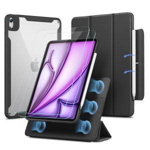 iPad Air 13 (2024) Rebound Hybrid Protection Bundle - Black