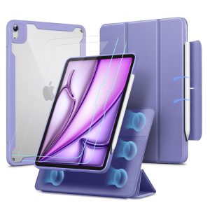 iPad Air 13 (2024) Rebound Hybrid Protection Bundle - Lavender