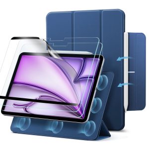 iPad Air 13 (2024) Magnetic Transformation Bundle - Navy Blue