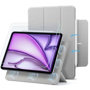 iPad Air 13 (2024) Rebound Magnetic Protection Bundle - Grey