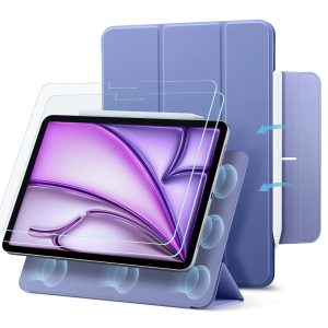 iPad Air 13 (2024) Rebound Magnetic Protection Bundle - Lavender