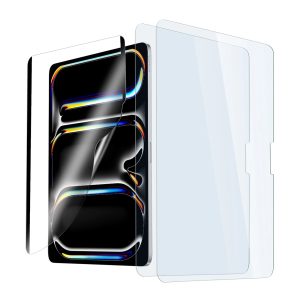 iPad Pro 13 (2024) Paper-Feel Magnetic Screen Protector Set - 1 Paper-Feel + 2 Tempered-Glass