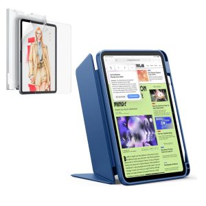 iPad 11 (A16. 2025) Flip Art Bundle - Navy Blue