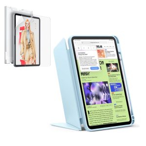 iPad 11 (A16. 2025) Flip Art Bundle - Sky Blue