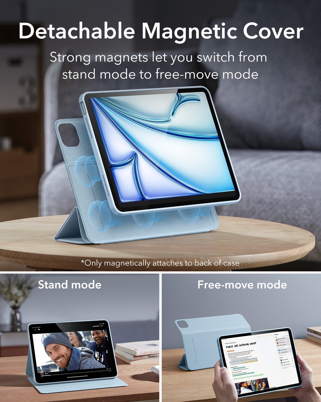 iPad Air 11?? (2025) Rebound Transformation Bundle - Light Purple - Image 5