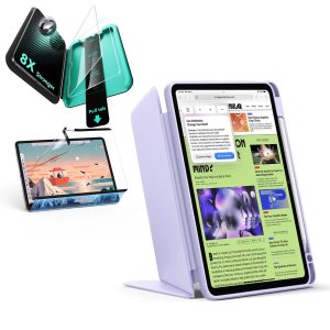iPad Air 11 (2025) Flip Transformation Bundle - Light Purple