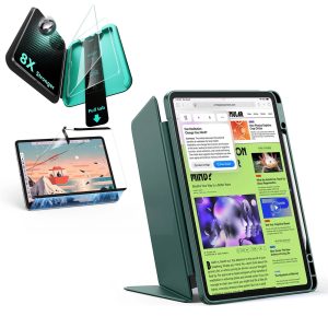 iPad Air 13 (2025) Flip Transformation Bundle - Green
