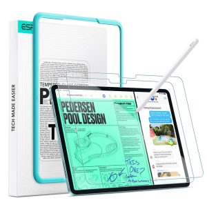 iPad Air 13 (2024) Paper-Feel Tempered Glass Screen Protector - 2 Pack