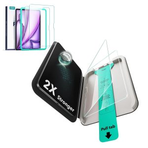iPad Air 13 (2025) Paper-Feel Tempered-Glass Screen Protector Set - 2 Paper-Feel Tempered-Glass + 2 UltraFit Classic