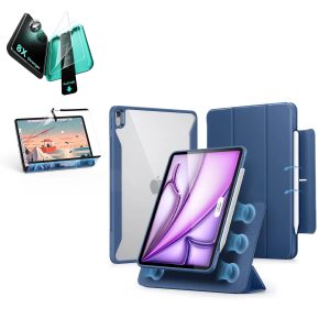iPad Air 13?? (2025) Rebound Transformation Bundle - Navy Blue