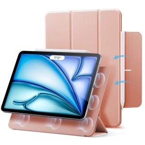 iPad Air 11ʺ (2024). Air 10.9ʺ (5th/4th Gen) Rebound Magnetic Case - Rose Gold