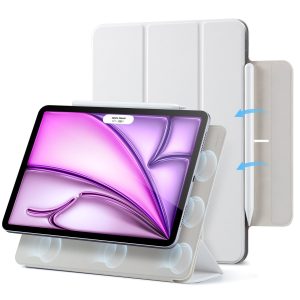 iPad Air 13 (2024) Rebound Magnetic Case - Brilliant White