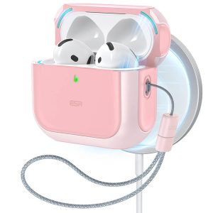 AirPods 4 Orbit Hybrid Case (HaloLock) - Pink
