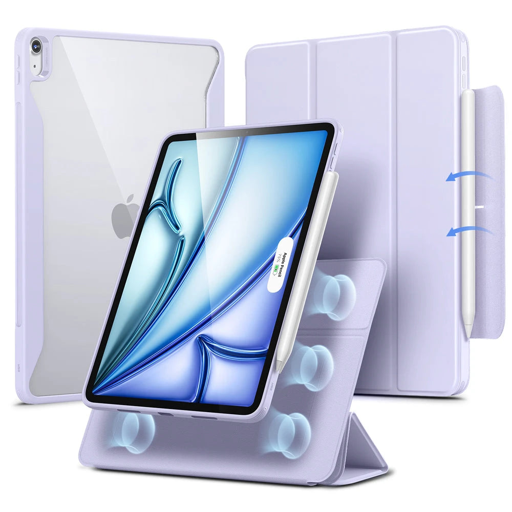 iPad Air 11ʺ (2024). Air 10.9ʺ (5th/4th Gen) Rebound Hybrid Case 360 - Light Purple