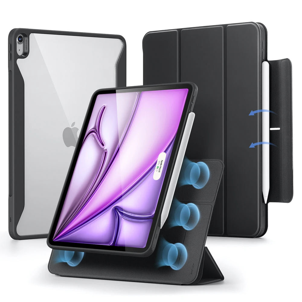iPad Air 13?? (2025) Rebound Hybrid Case 360 - Black