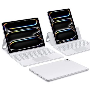 iPad Pro 13 (2024) Ascend Keyboard Case - US Layout - White